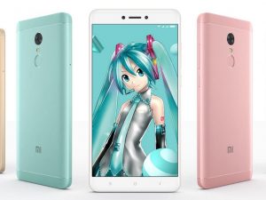 Xiaomi Redmi Note 4X Warna Biru dan Pink
