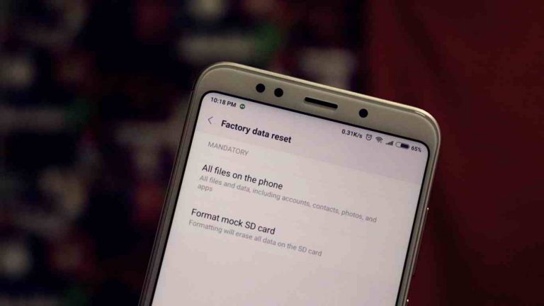 Konsekuensi Mereset Ponsel Xiaomi